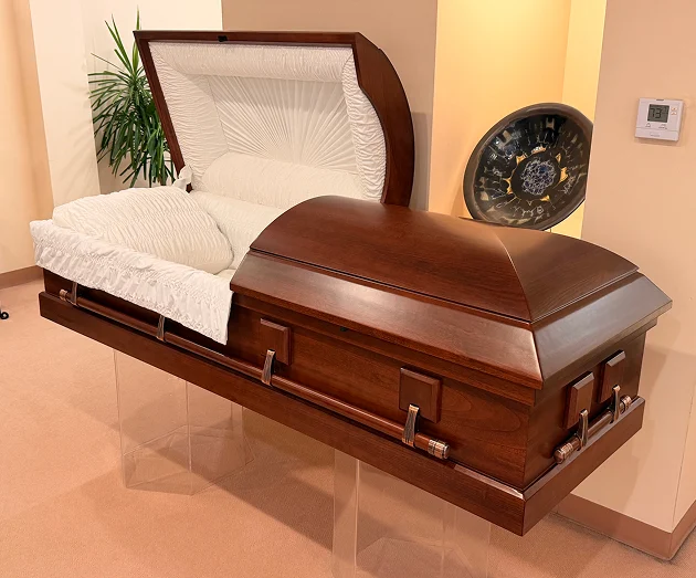 Wood Casket Matte Finish