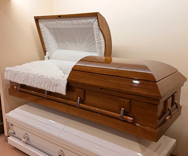 Wood Casket Glow Finish